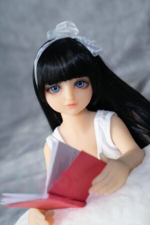 Pixie - 2ft6(80cm) Little Sex Doll with Black Long Hair