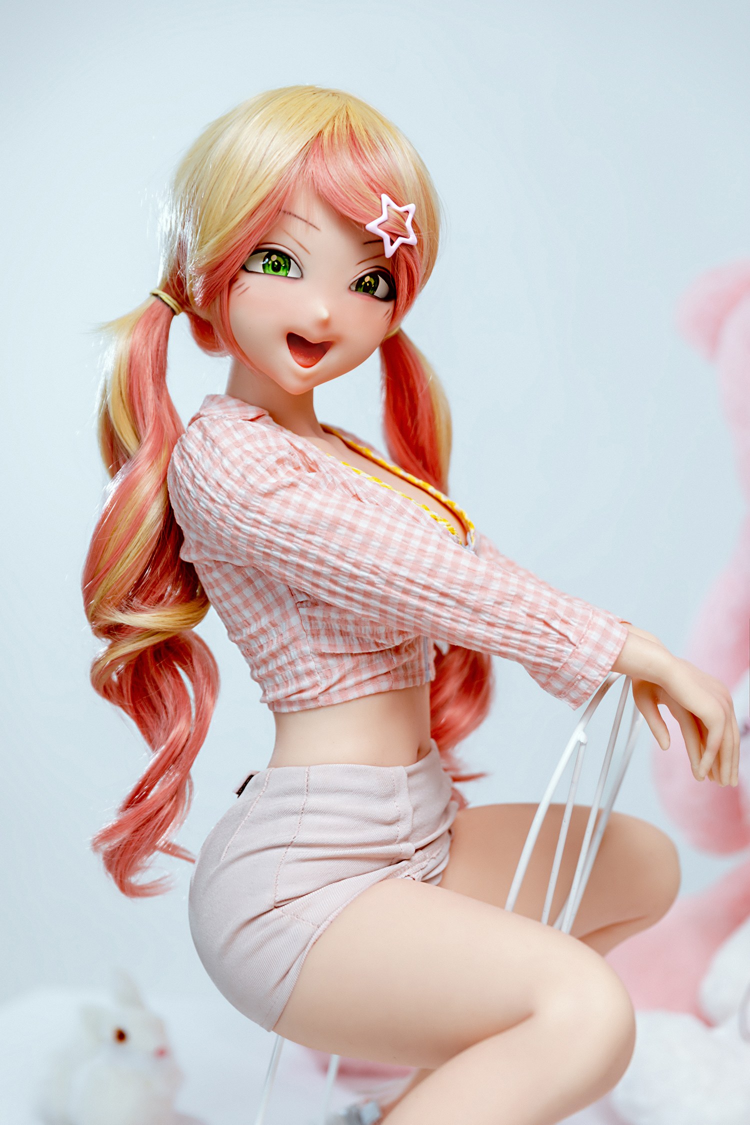 Callie - 2ft8(85cm) Sweet Ainime Full Silicone Sex Doll