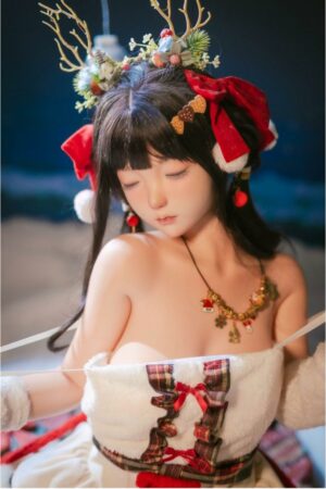 Bruce - Asian Christmas Eye-closed Sex Doll